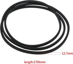 V-snaar 12,7mm breed 2700mm lang - vervangend voor Husqvarna - speciaal voor grasmaaiers - optimale aandrijving - ShopVlot — thumbnail 3