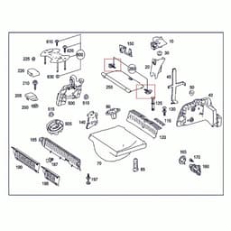 Dailygoods- Plankclip Duurzaam - Pakketplank Clip - Past voor W169 A-Klasse 2010-2012 - Past voor W245 B-Klasse 2008-2011 - Kunststof - Zwart - Hoedenplankclip — thumbnail 5