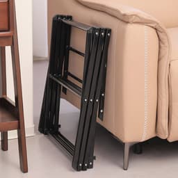 Liverna® Wasrek Inklapbaar - Droogrek Staand - Droogtoren voor Binnen - 8,4m Drooglengte - Compact Opvouwbaar - Zwart — thumbnail 4