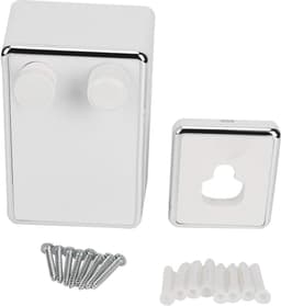 Dailygoods- Waslijn Duurzaam Roestvrij Staal - Intrekbaar - 4,2 M - Geschikt voor Binnen/Buiten - Eenvoudige Installatie - Maximaal 20 kg Kleding - Droogrek — thumbnail 5