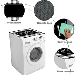 Siliconenmat Droger - Wasdroger Overlay - Apparaten Beschermen - Antislip Oppervlak - 50x60 cm - Zwart — thumbnail 5