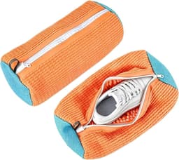 Herbruikbare Schoenwaszakken 3-Pack van Microfiber met Onzichtbare Rits voor Sportschoenen en Netjeschoenen, Ideaal voor Wassen en Bescherming — thumbnail 1
