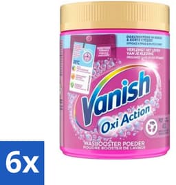 6 x Vanish Oxi Action - Vlekkenverwijderaar Poeder - Zonder Bleek - Gekleurde Was - 530 Gram - Vlekkenverwijderaar - Wasbooster - Gekleurde Was - Waspoeder - Vlekken Verwijderen — thumbnail 1