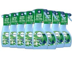 Febreze Textielverfrisser Spray Morning Freshness - 8 x 500 ml - Voordeelverpakking