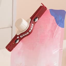 Voedselzak Clips - Keuken Organizer - Vers Houden - Met Schenktuit - 13.7 cm - Rood — thumbnail 5