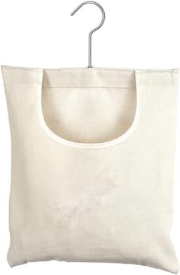 Wasknijper Tas - Kleding Pinnen Houder - Wassen Organiseren - Draaibare Haak - 26.7 x 31.8 cm - Khaki — thumbnail 5