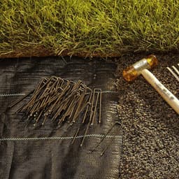 Grondanker - Staal - 100 mm lang, 13 mm breed, Ø 2,9 mm - Robuust Koolstofstaal - Voor Tuinbevestigingen — thumbnail 5