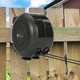 Intrekbare Dubbele Kledinglijn 30 Meter voor Binnen en Buiten — thumbnail 4