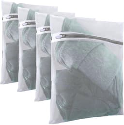 IMPERATORIS® Waszakjes voor Wasmachine - Bescherming voor Fijne Was en Schoenen - Mesh Wasnet met Rits - Voorkomt Slijtage - Set van 4 - transparente - 60 x 50 cm — thumbnail 1
