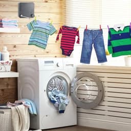 Verstelbare 4.2m Inklapbare Rvs Waslijn - Ideaal voor Binnen en Buiten, Badkamer en Balkon Gebruik — thumbnail 3
