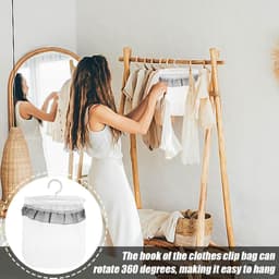 Wasknijpersmandje, Kleding Stofdicht Ophangen,Buiten Hangen Wasknijpers voor Mandjes, Bewaar Wasknijpers, Opbergdoos voor Wasknijpers — thumbnail 2
