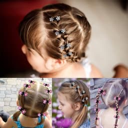 Kleine Haarspeldjes met Klauwsluiting - Set van Stijlvolle Mini Clips — thumbnail 2