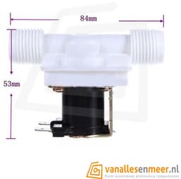 Magneetventiel Waterklep 12V DC – 1/2 inch – Elektrisch Waterregelventiel — thumbnail 2