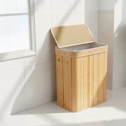 Wasmand - 52x63x32 cm - naturel — thumbnail 3