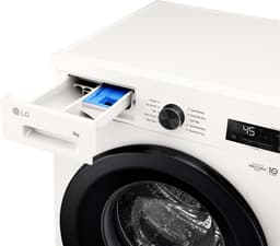 LG F4X1009NWK wasmachine 9 kg met Inverter Direct Drive voor stiller, duurzamer wassen - Spa Steam™ verwijdert allergenen en verzorgt stoffen - 6 Motion voor optimale bewegingen - Energieklasse A. — thumbnail 5