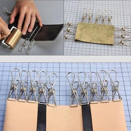 40 stuks - Sokclips - RVS Wasknijpers - Winddichte Clip - Roestvrijstalen clips - Veerclips - Metalen veerclips - Plaatclips - Windbestendige clips - Universele ophangclips - 5,6 x 1,3 cm - Geschikt voor kantoren, keukens en badkamers — thumbnail 4