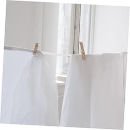 Draagbare Waslijn - Droogtouw Kleding - Reizen Kamperen - Elastisch Ontwerp - 5 Meter Lengte - Wit — thumbnail 3