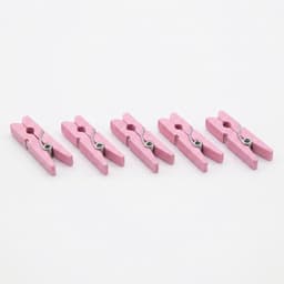 Mini Knijpers Roze - 24 Mini Knijpertjes Roze - Knijpertjes voor Kaarten of Foto's — thumbnail 2