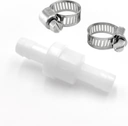 Terugslagklep voor Afvoerslangen - 10 mm Diameter, Geschikt voor Wasmachines en Drogers — thumbnail 1