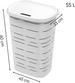 MONDEX Wasbox - 55 L - Wit kopen? — thumbnail 2