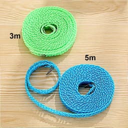 Windproof Anti-slip Clothesline - Nylon Portable for Travel Camping & Indoor/Outdoor Use — thumbnail 3