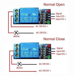 1‑Kanaals 24 V Relay Module – Low-Level Trigger – Arduino-compatibel (KF‑301) — thumbnail 2