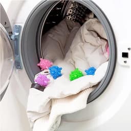 Allecto Plus - Huisdierwasmachine-verwijderaar en Herbruikbare Wasballen 4 Stuks - Kattenverwijderaar - Siliconen - Verwijdert Haren in Droger en Wasmachine - Set van 10 Stuks — thumbnail 2