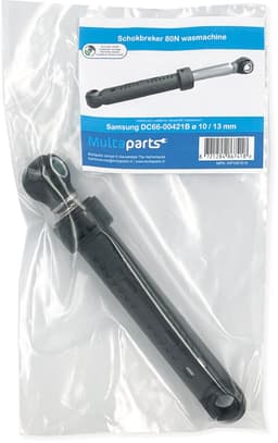 Multaparts® schokbreker geschikt voor Samsung wasmachines met Ø 10 & 13 mm bevestiging | Lengte 160 - 245 mm (h.o.h. gemeten) | Alternatief voor DC66-00421B, DC66-00531C — thumbnail 4