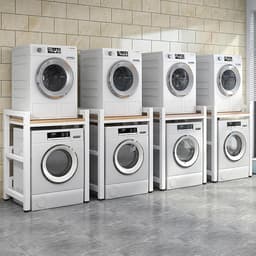 RFWR® Stapelbare Wasmachine en Droger Kast met Verstelbare Hoogtes - Ruimtebesparend en Duurzaam — thumbnail 4