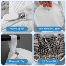 Schoenreinigingszak voor Wasmachine en Droger met 360° Rondom Reiniging — thumbnail 2