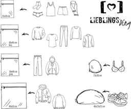 Wasnet voor wasmachine - set van 7 stuks - LIEBLINGS Ding — thumbnail 4