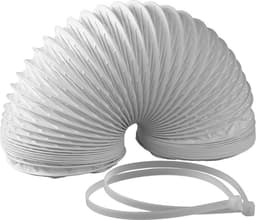 Kunststof afvoerslang Ø152mm 3m wit — thumbnail 2