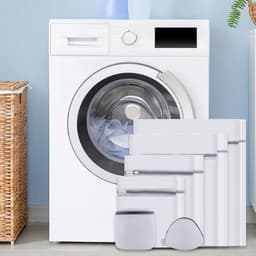SnelShoppen - 10-delige waszakken set voor wasmachine, fijne netten, ideale bescherming voor delicate was, ondergoed, sokken, bh's, beddengoed, divers — thumbnail 3