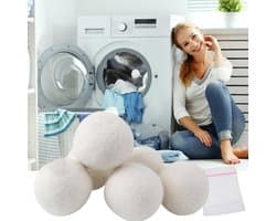 Solidchoice - Set van 6 Wol Droogballen voor de Droogtrommel