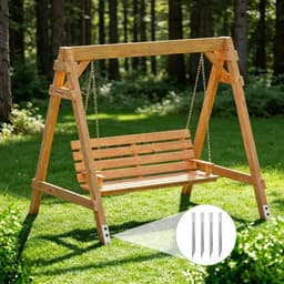 Grondankers voor schommel 44 x 3 cm - verzinkt staal - weerbestendig - stabiele verankering - ShopVlot — thumbnail 5