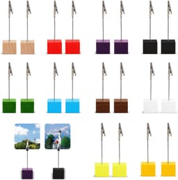 Solidchoice - Set van 20 Fotohouders met Clips voor Diverse Presentaties — thumbnail 1