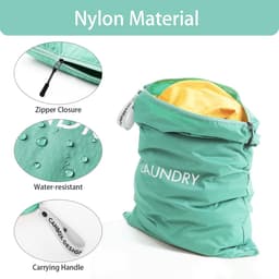 Solidchoice - Grote Nylon Waszak 60 x 90 cm met Waterdichte Functie — thumbnail 2