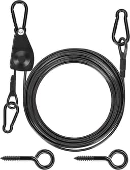 TooTaci Retractable Clothesline for Outdoor, 10M/5mm Portable Clothes Line - ShopVlot — thumbnail 1