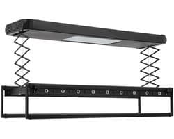 North Collective Elektronisch Droogrek - Droog rek - Was Rek - Plafond Bevestiging - Hangend Droogrek - Wasrek - 35 kg Draagkracht