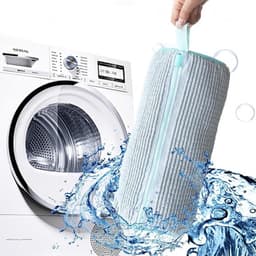 Herbruikbare waszakken voor schoenen met ritssluiting, 360° reiniging, geschikt voor wasmachines en drogers — thumbnail 4