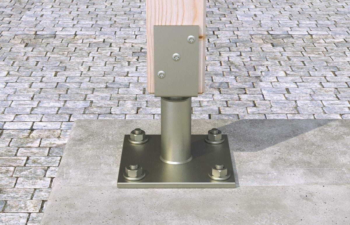Stalen Anker - Bevestigingsanker - Binnenshuis Montage - Verlaagde Ankerdiepte - 1 Stuk - Verzinkt — afbeelding 1