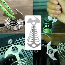 Vlonderankers voor Buitenmeubelen - Verankeringspin met Veer — thumbnail 2