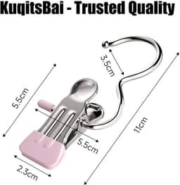 Rvs washaakjes - 12 stuks voor kleding en accessoires — thumbnail 3