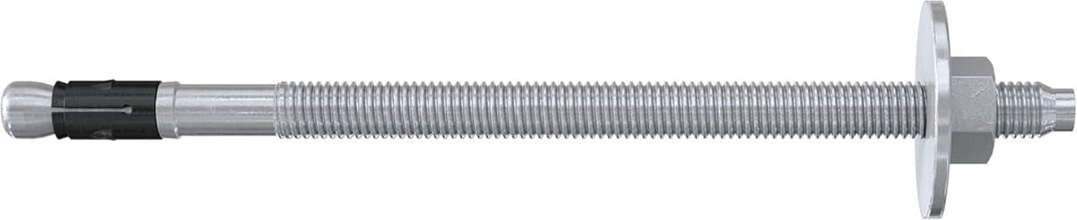 Boutanker met schijf - Zwaar anker - Constructies bevestigen - Hoog draagvermogen - M10 25 stuks - Zilver — afbeelding 1