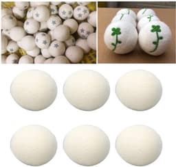 Wol drogen ballen - Onf3 - 6 stukken - kleding wasdroger — thumbnail 3