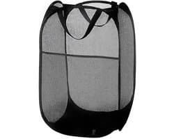 SnelShoppen - Vouwbare Wasmand met Handvatten, Pop Up Wasmand voor Vuile Kleding, Grote Opvouwbare Wasmand, Teddy Organiser Bins voor Slaapkamer en Ba