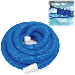 Drijvende slang van 9 m (diameter 38 mm) met zuigmond – Multifunctionele blauwe zwembadslang – Apparatuur voor zwembadreiniging en -onderhoud — thumbnail 1