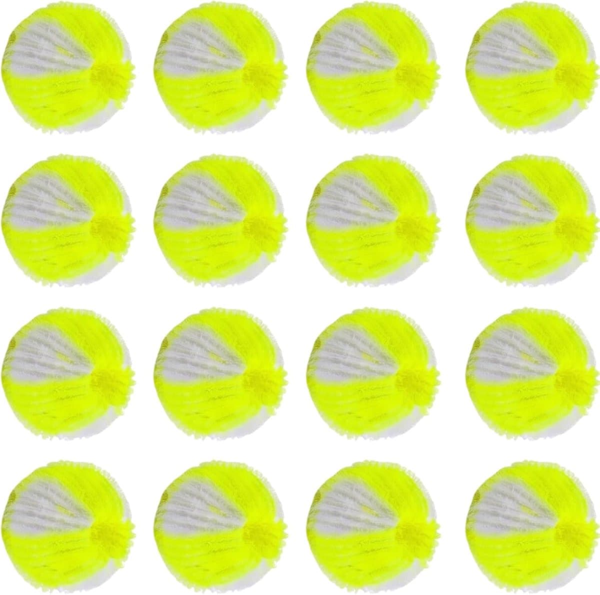 SnelShoppen - 16 stuks wasballen voor wasmachine, pluisballen, herbruikbaar, dierenhaarverwijderaar, nylon en PP, microvezel, ideaal voor kleding en k — afbeelding 1
