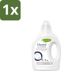 1 x Neutral - Wasverzachter - Parfumvrij - Gevoelige huid - 27 wasbeurten - Wasverzachter - Gevoelige Huid - Parfumvrij - Hypoallergeen - Babykleding — thumbnail 1