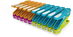 Dailygoods- Wasknijpers Antislip Soft Grip - 60 Stuks - Extra Lang - Kunststof - Kleurrijk - Duurzaam en Stabiel - Wasknijper — thumbnail 1